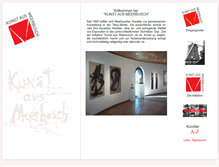 Tablet Screenshot of kunstausmeerbusch.meerbuscher-kulturkreis.de